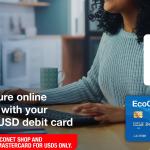 EcoCash USD debit card 2.0. It does online payments now