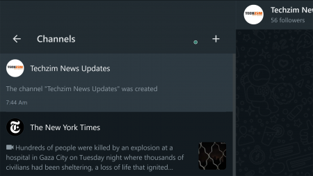 Techzim now has its own WhatsApp Channel and it’s going to feel just like the website