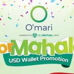 O’mari running aggressive promotion – send, Zipit, cash out free