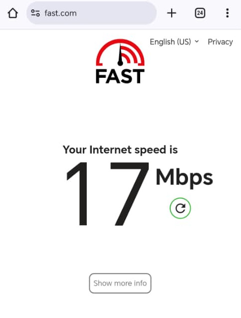 Fast.com Speedtest