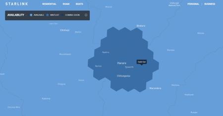 Starlink Sold Out in Harare