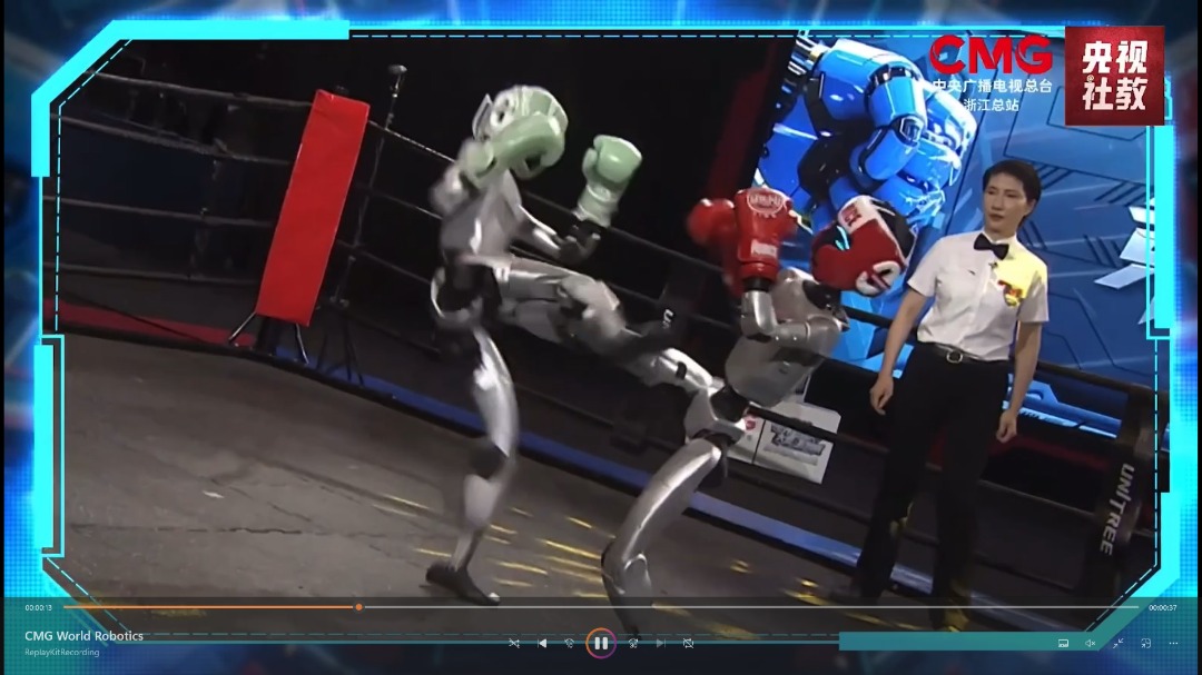 China’s Robot KickBoxing Match Feels Less Fun Now that AI is Starting to Disobey