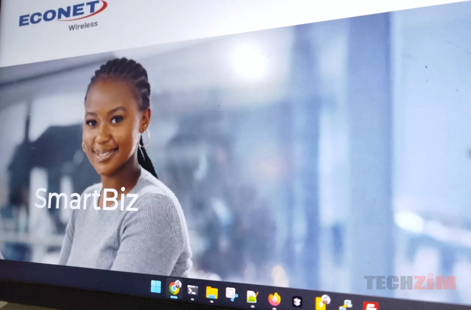 Econet SmartBiz Website