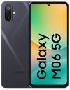 Samsung Galaxy M06 5G Black Front and Bank