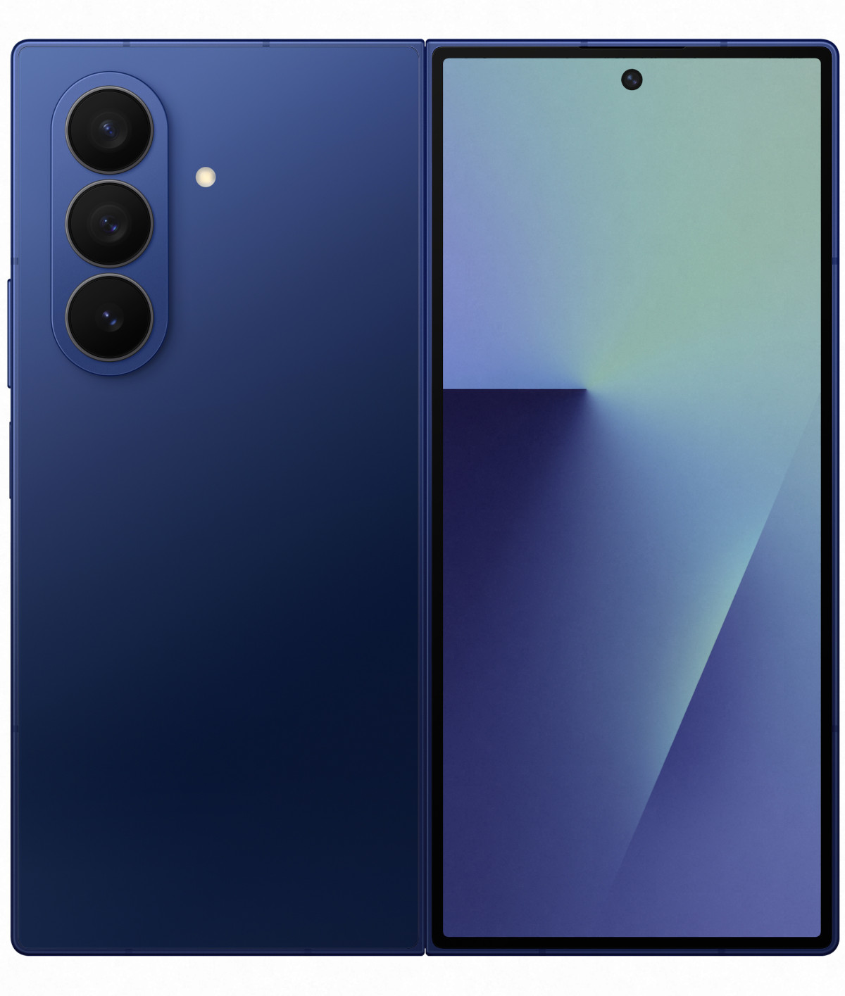 Samsung Galaxy Z Fold 7 Open Blue Shadow