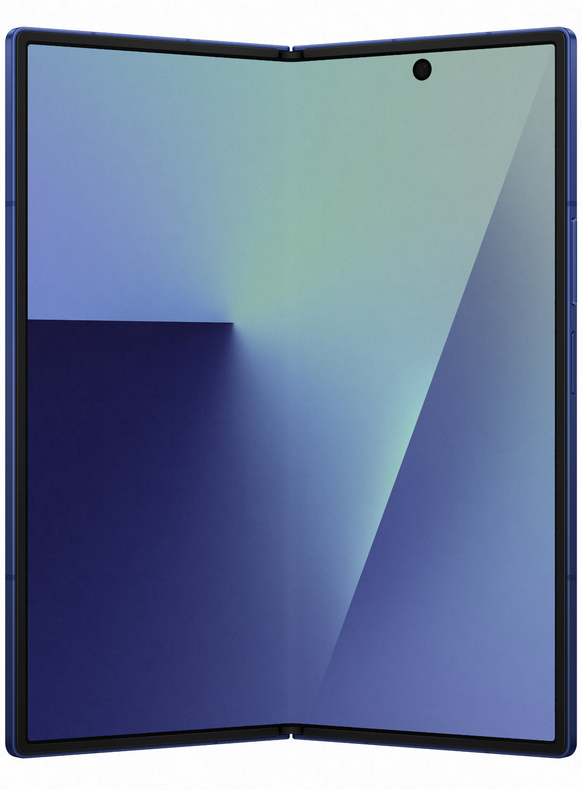 Samsung Galaxy Z Fold 7 Open Blue Shadow