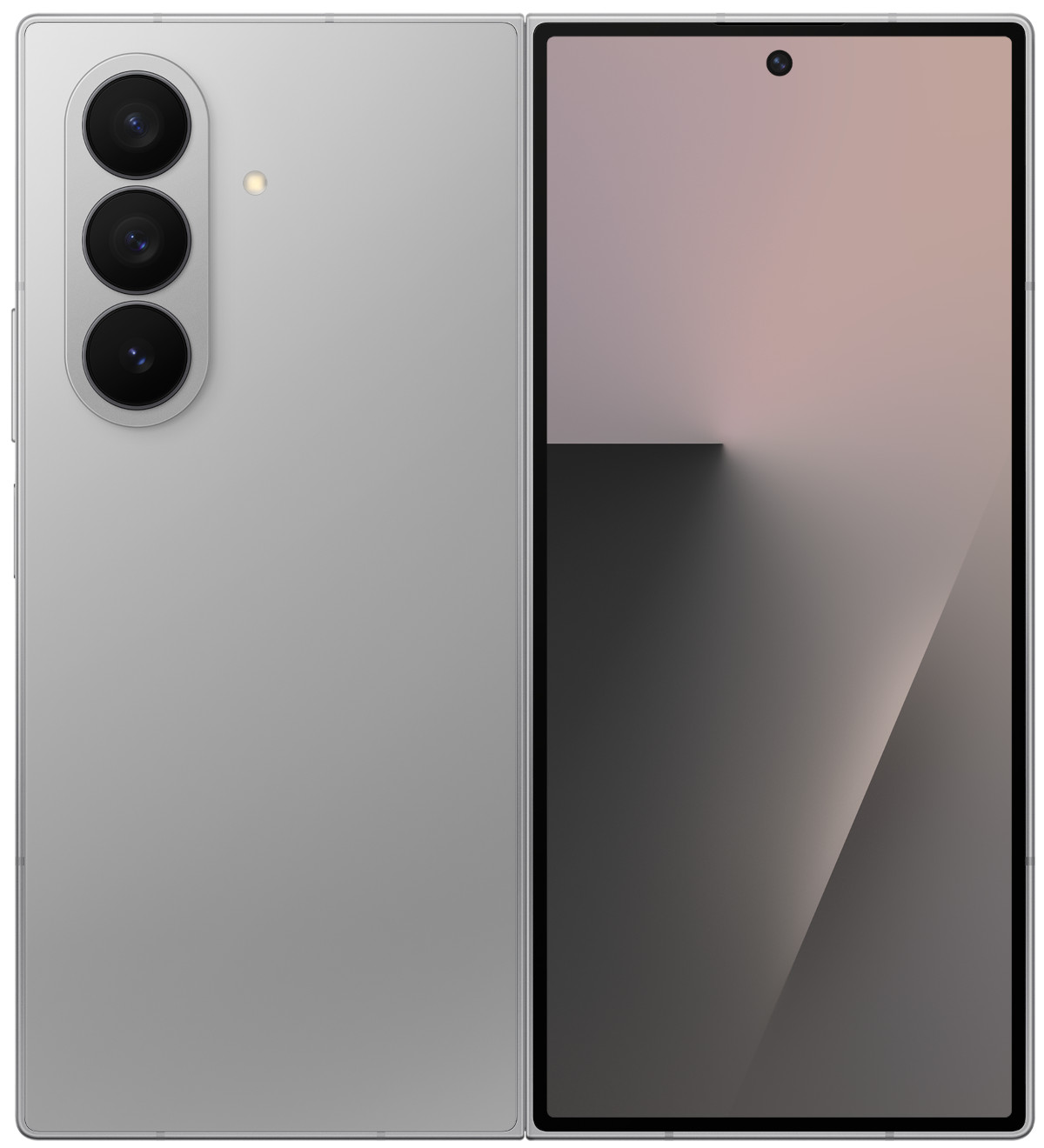 Samsung Galaxy Z Fold 7 Silver Open