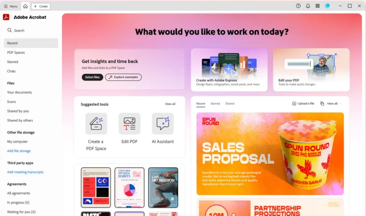 Adobe Acrobat Studio: Work with Up to 100 Documents, AI-Powered Insights, and Design Tools