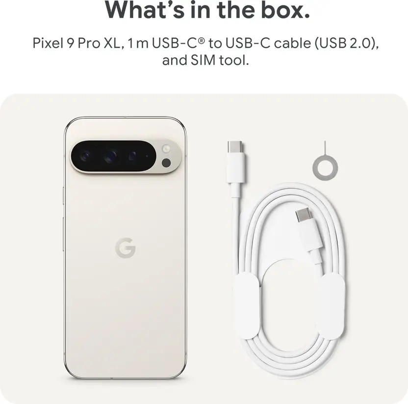 Google Pixel 9 Pro XL In the Box