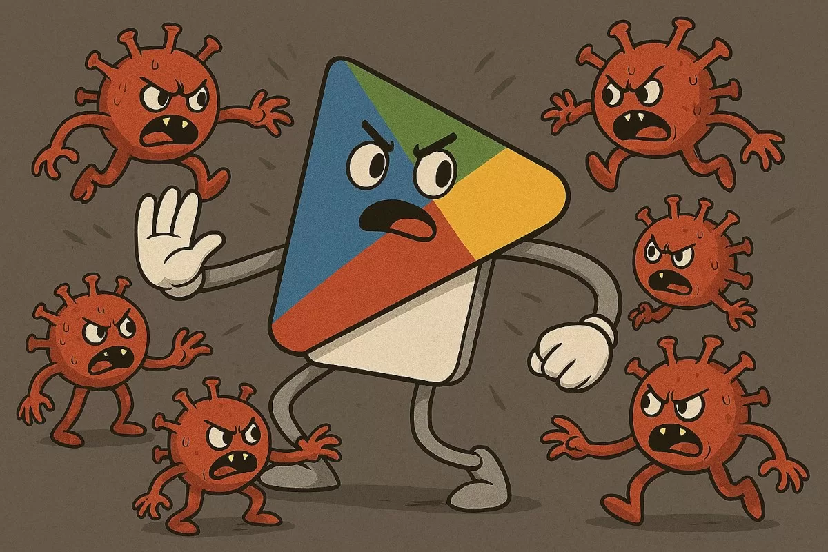 The Irony: Malware Found in the Play Store as Google Cracks Down on Apps Outside It