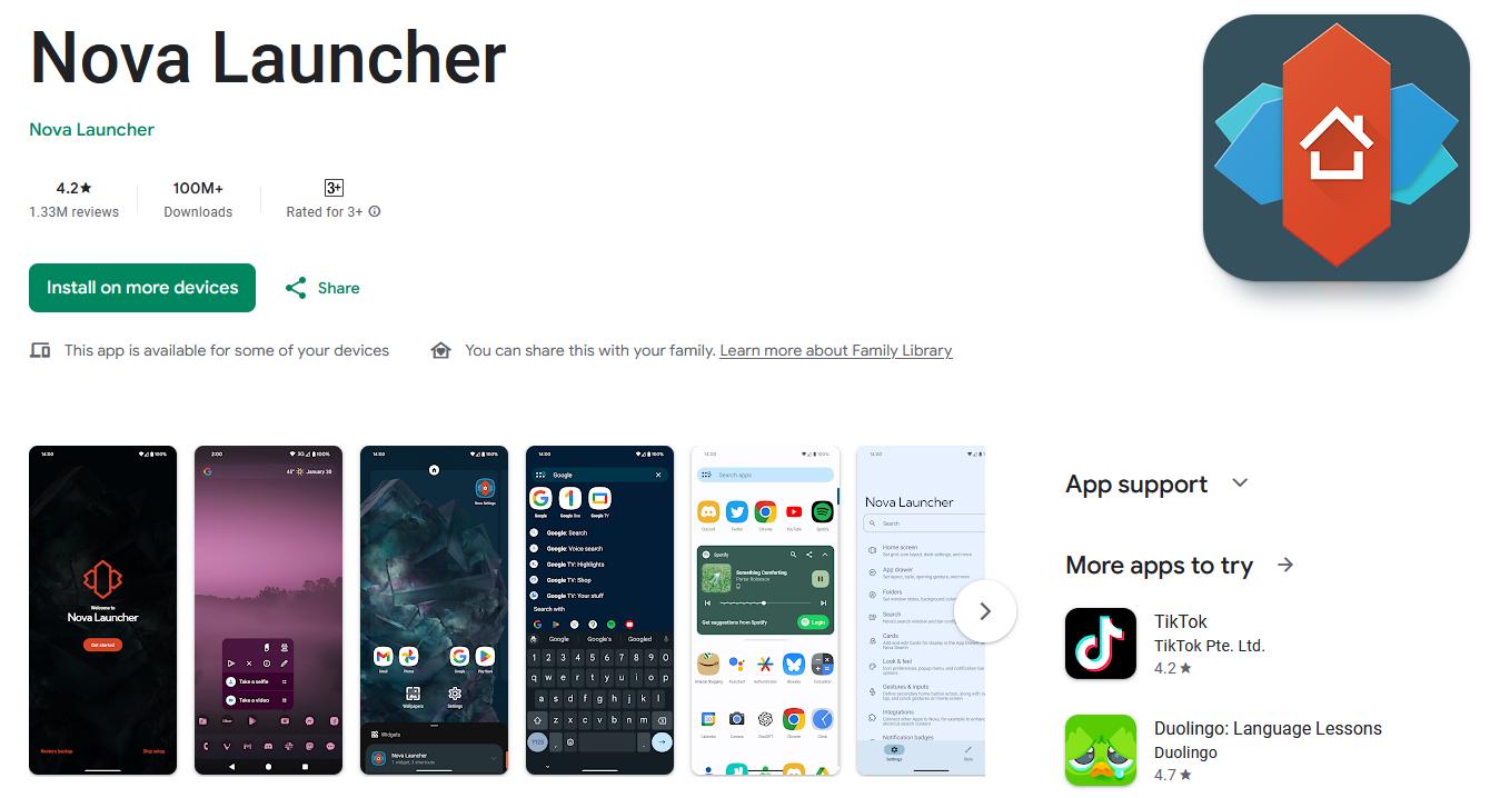 Nova Launcher Shutting Down After 13 Years