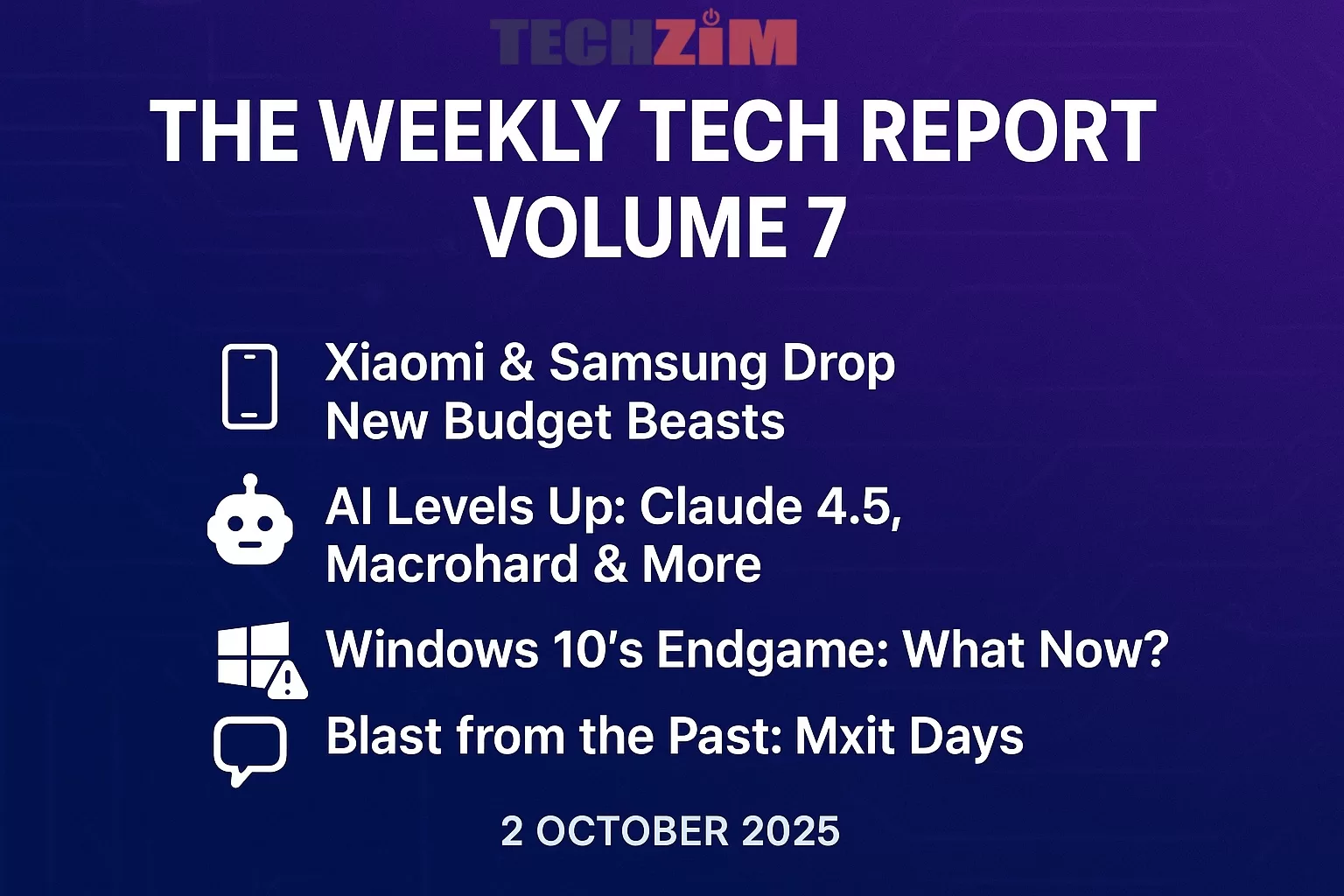 The Weekly Tech Report: Volume 7