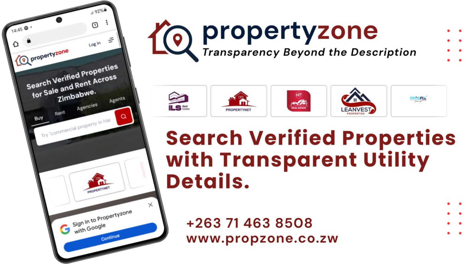 La nouvelle start-up Propertyzone parviendra-t-elle à révolutionner la recherche immobilière au Zimbabwe ?