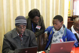 Some pictures from yesterday’s AMH Hackathon in Harare