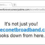 Econet Broadband site down