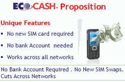 Econet to launch Eco-Cash tomorrow. No Bank Account. Cross Network.