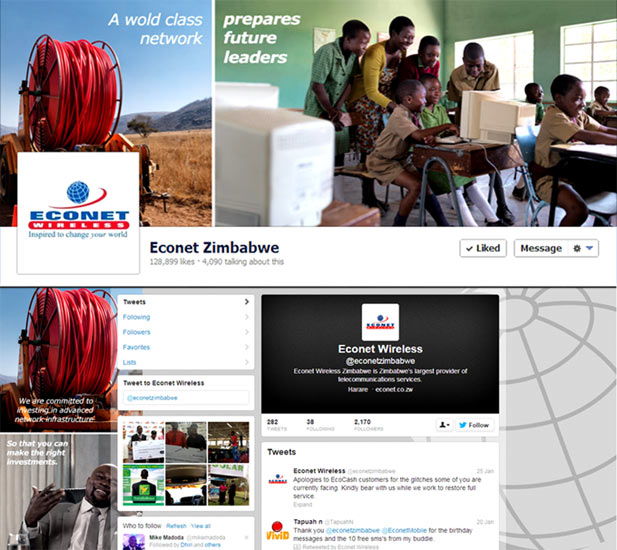 Econet Facebook page