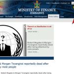 Zimbabwe finance ministry website taken down after hacking