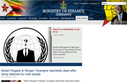 Zimbabwe finance ministry website taken down after hacking