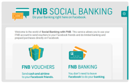 FNB’s Social Banking; all socially, right inside Facebook