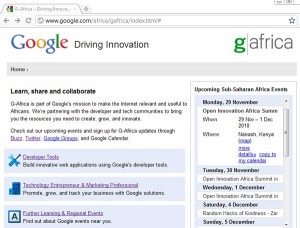 G-Africa Website