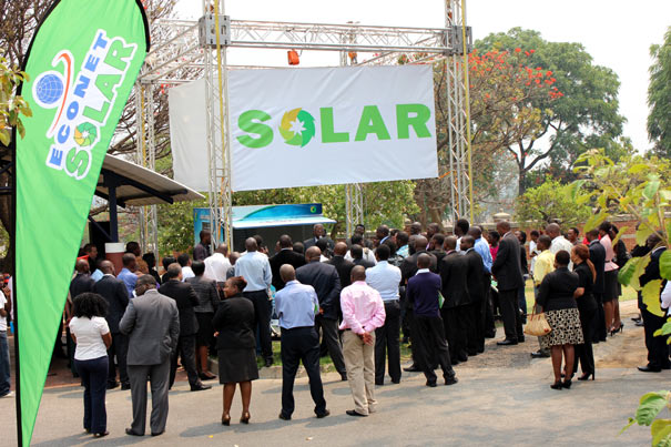 Econet Solar Green Kiosks launch