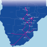 The latest Liquid Telecom terrestrial fibre map