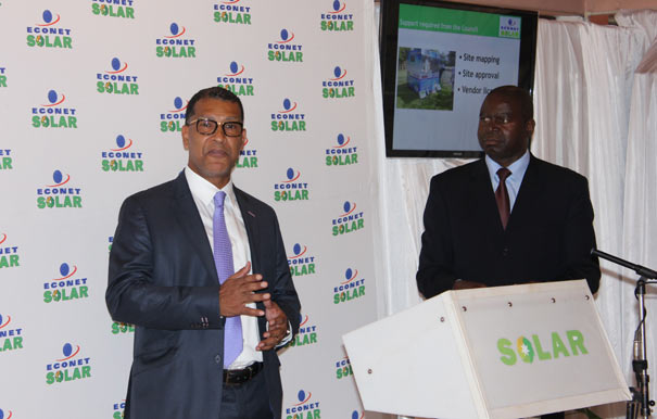 Luc Tanoh  -Econet Solar chief executive