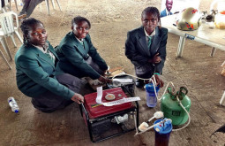 Urine powered generator developed by Nigerian girls