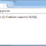 Registrar General's Website Errors