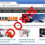 Techzim was down this morning