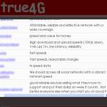 True4G Responses
